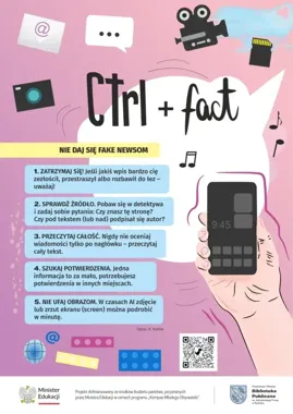 CTRL+FACT w Rybniku. Młodzi sprawdzą, co naprawdę dzieje się w sieci